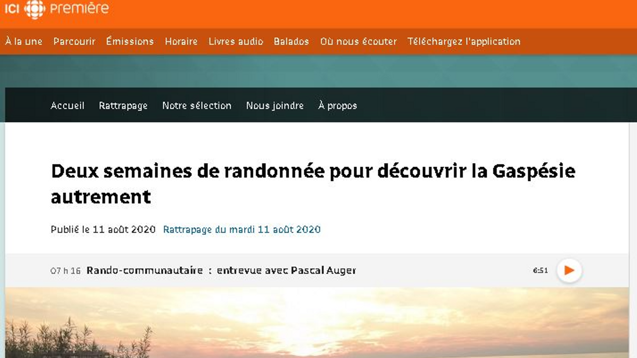 Isabelle Lévesque, Bon pied, bonne heure!