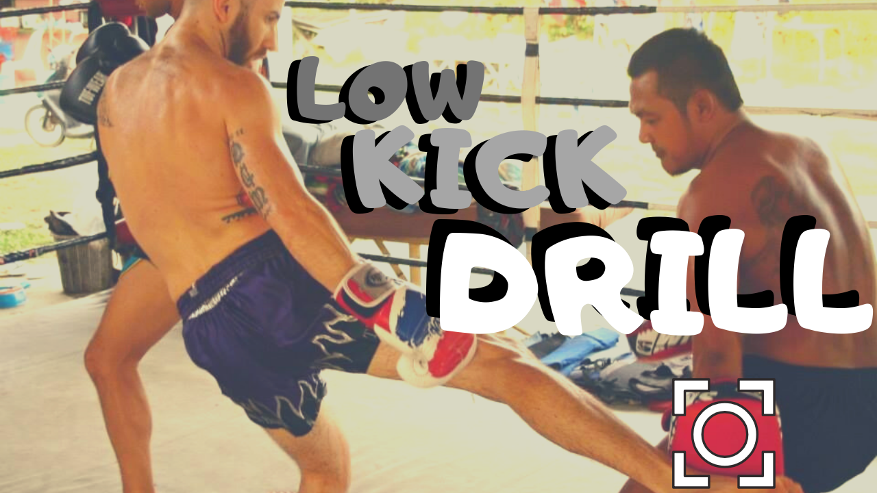 Muay Thai Low Kick Drill