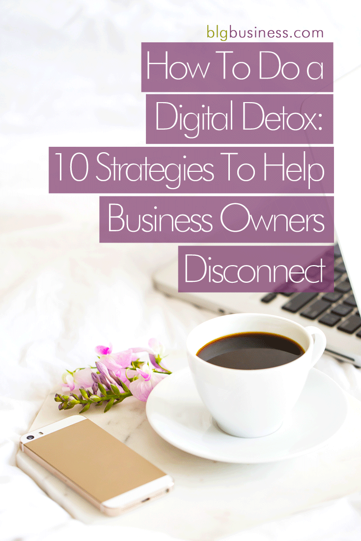 How To Do a Digital Detox 10 Strategies To Help Biz Owners Disconnect
