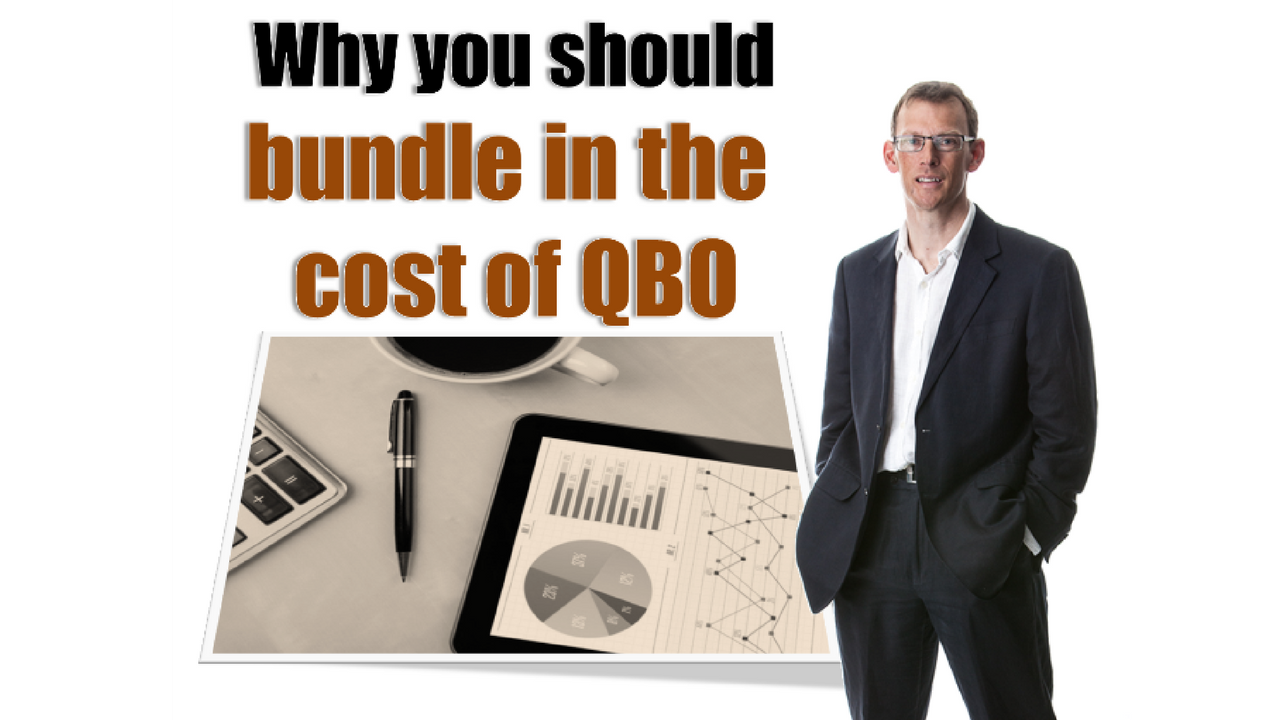 Why you should bundle in the cost of QBO