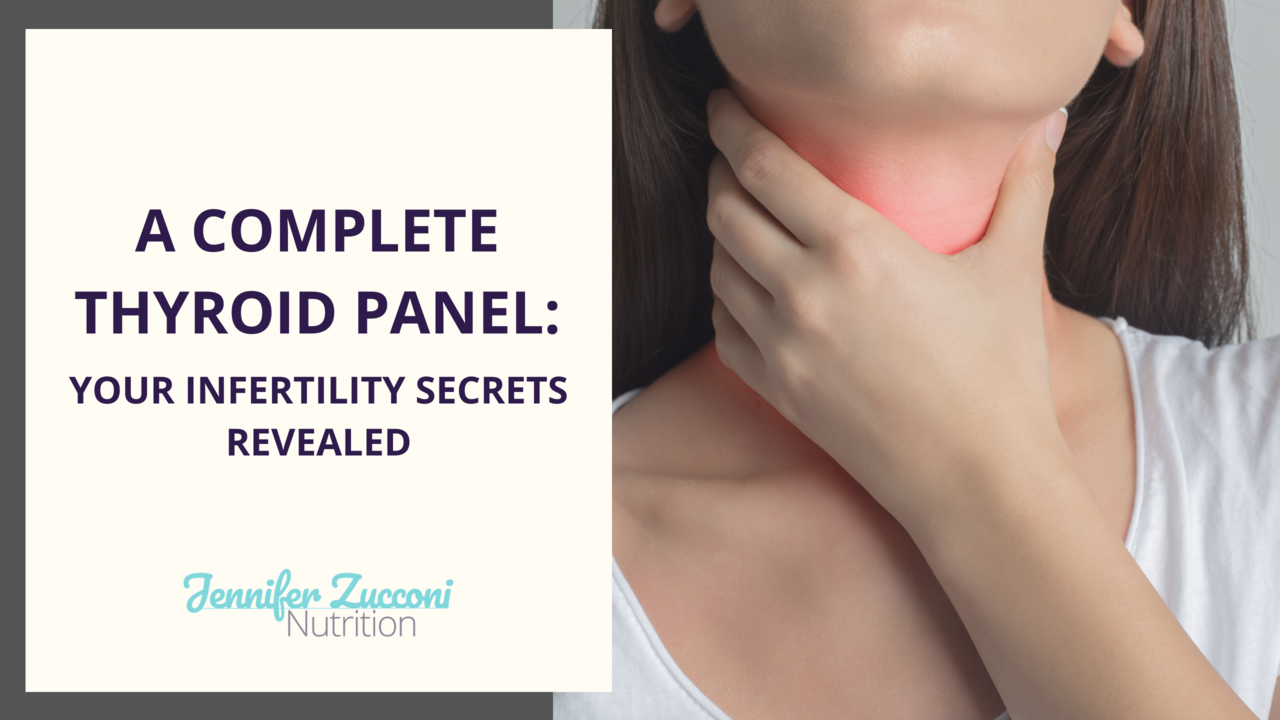 A complete thyroid panel for fertility