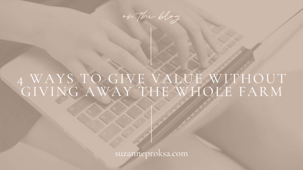 Giving value
