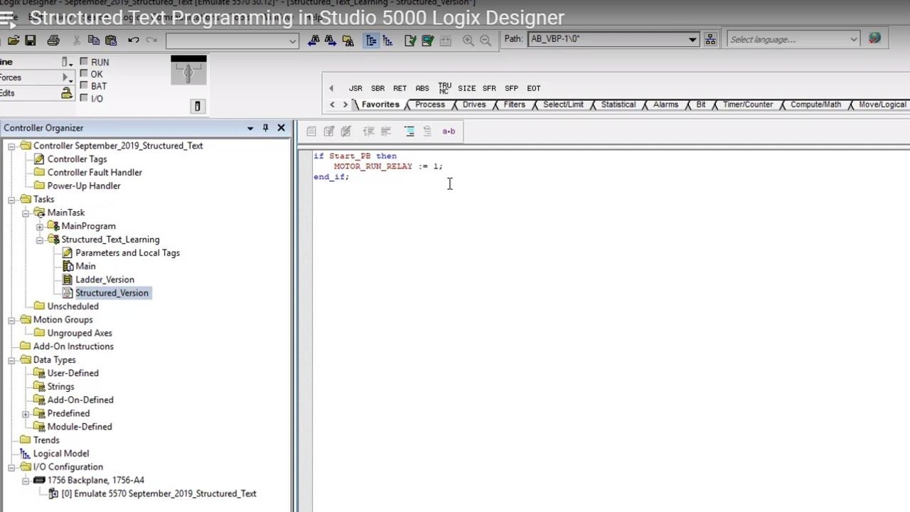 Learn Structured Text in 2020
