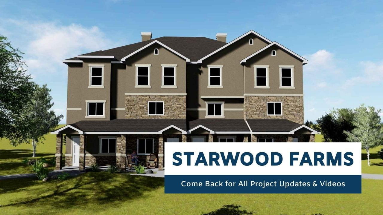 Starwood Farms fourplex rendering