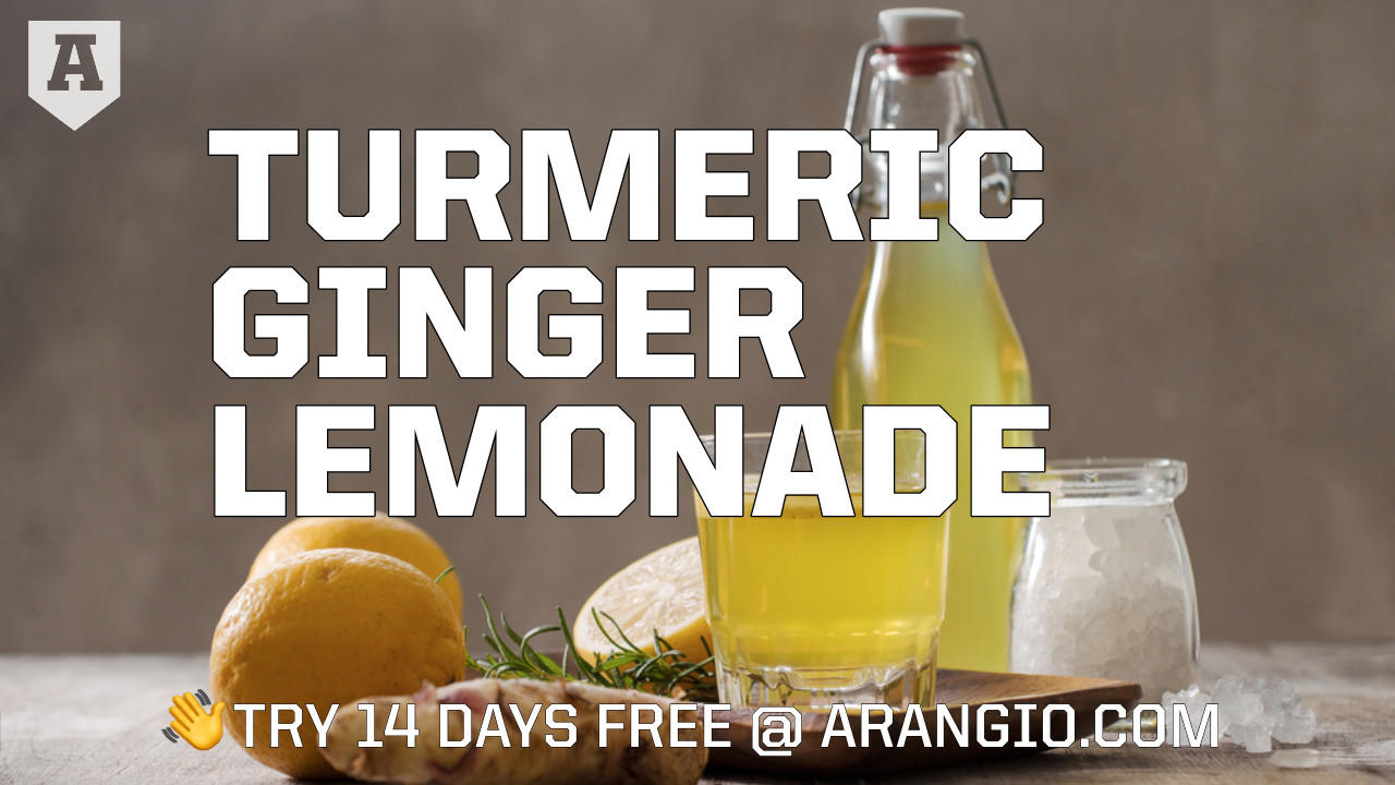 Turmeric Ginger Lemonade