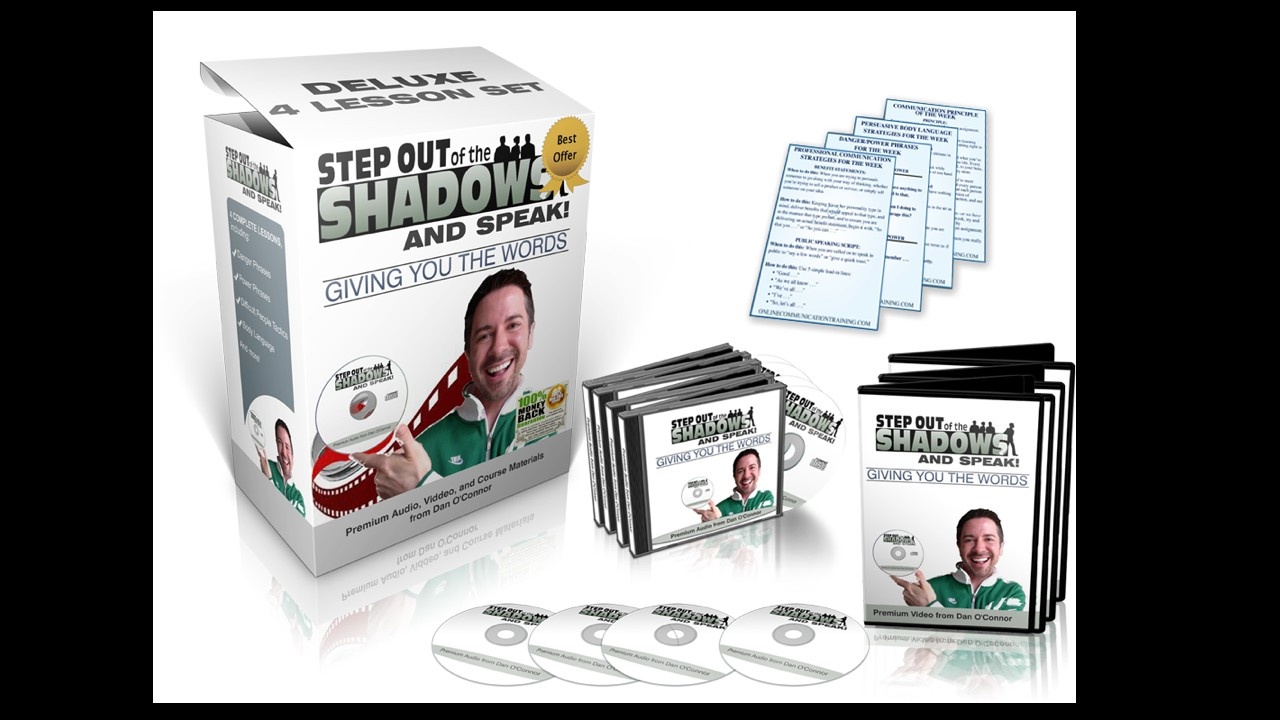 Communication skills training course by communication skills expert Dan O'Connor