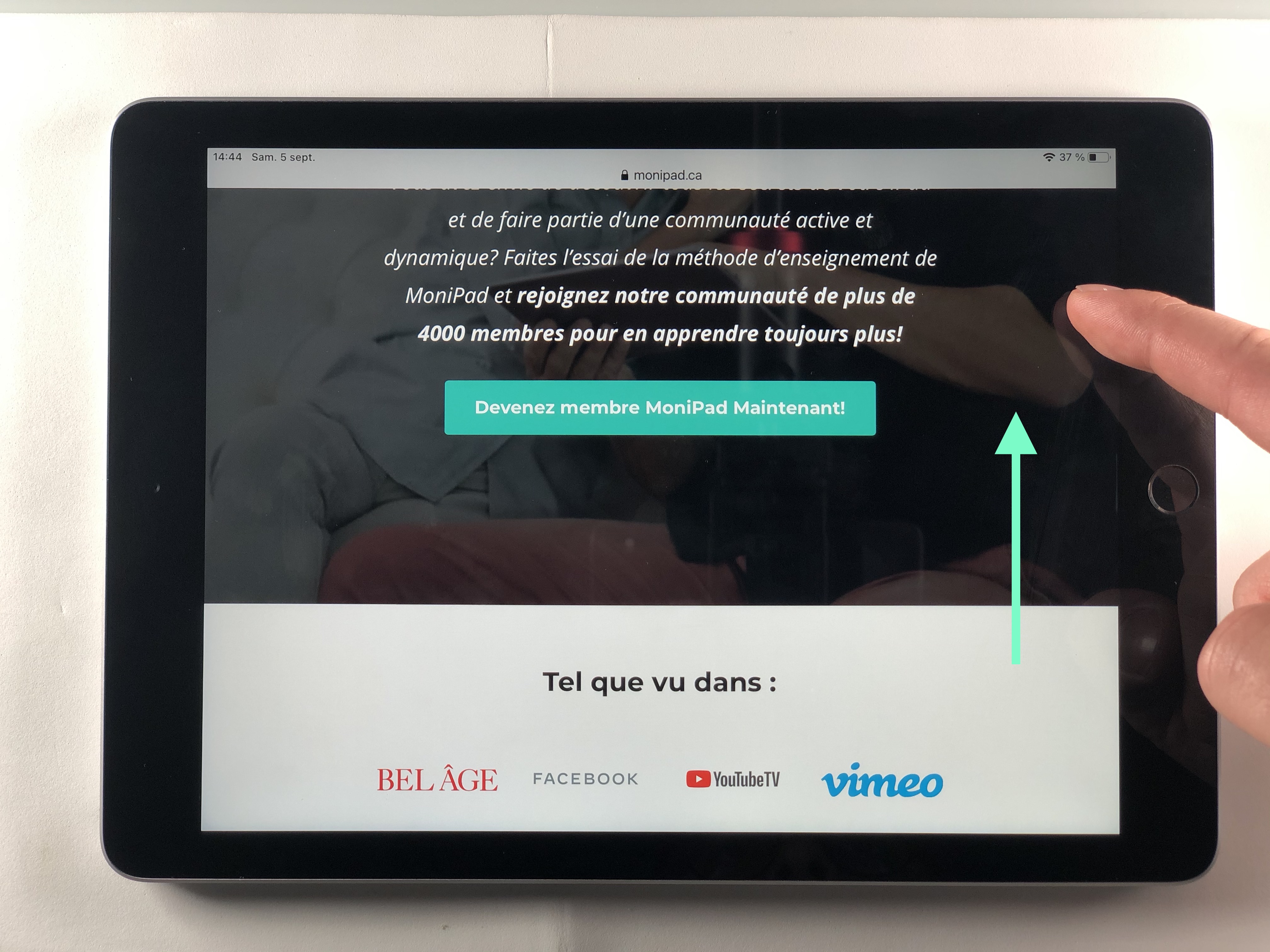 Comment fonctionne un iPad