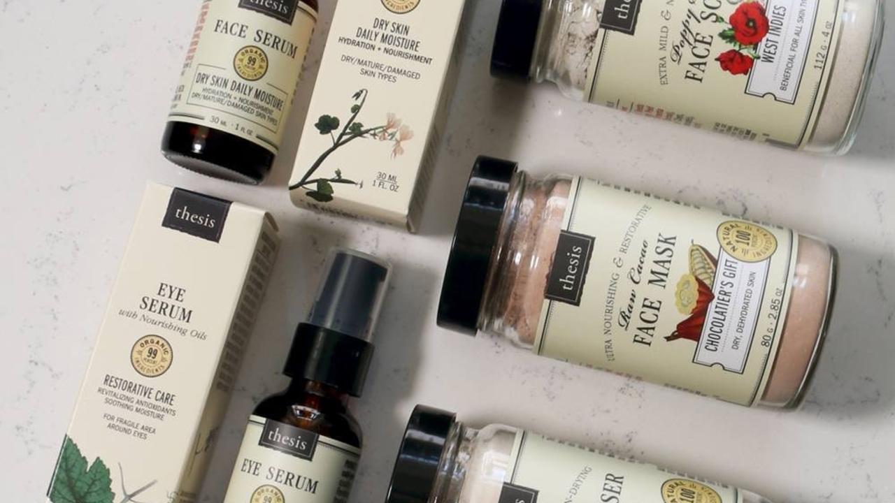 a variety of thesis beauty products