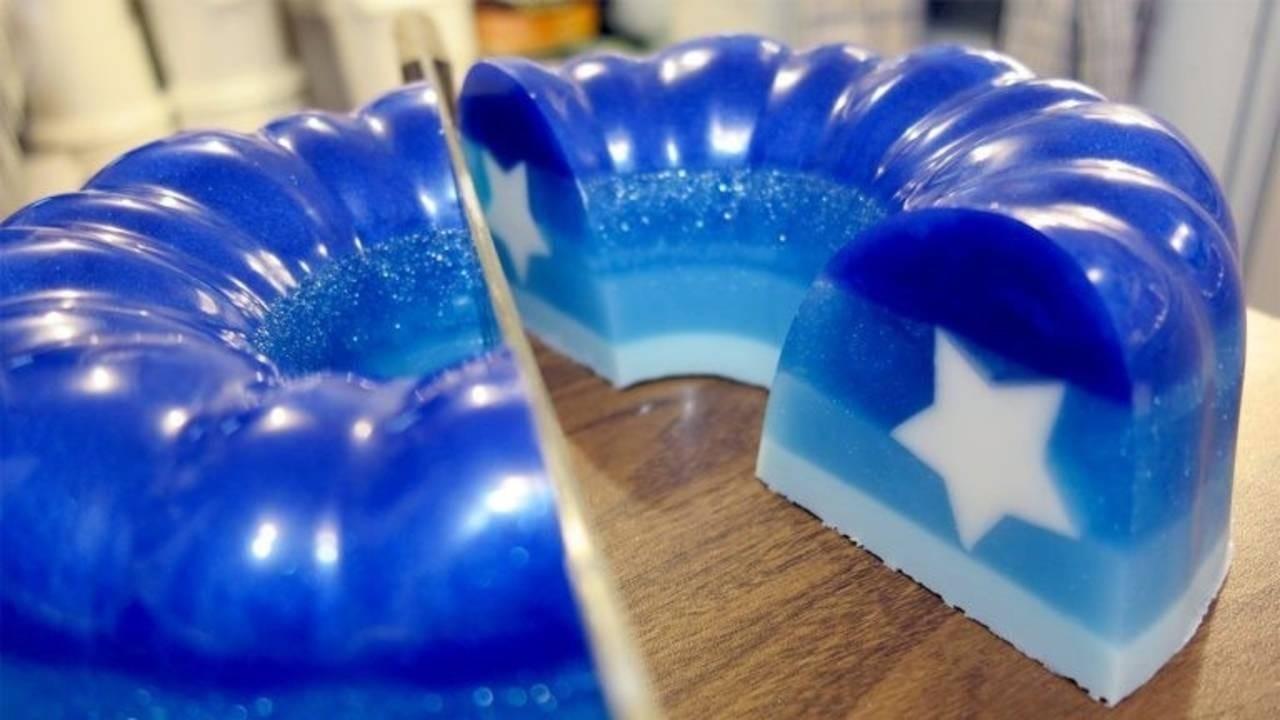 loaf of midnight star soap