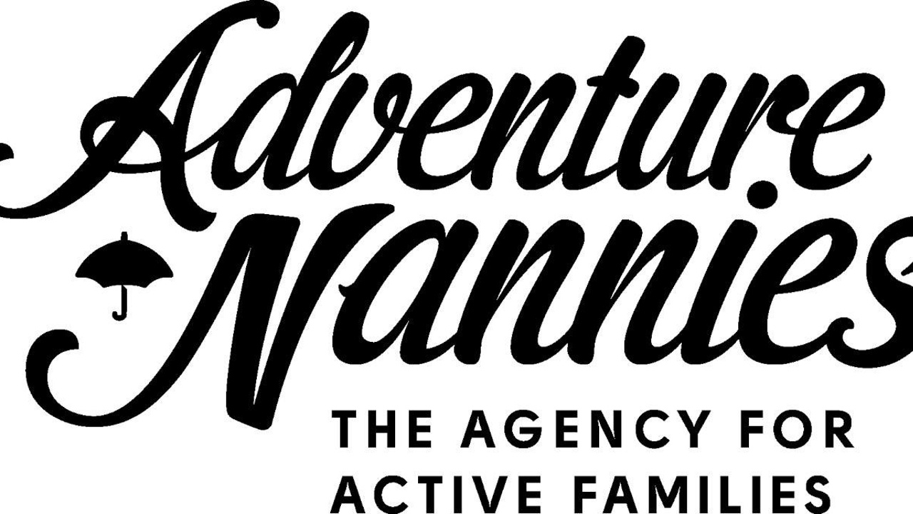 Adventure Nannies Logo Black & White