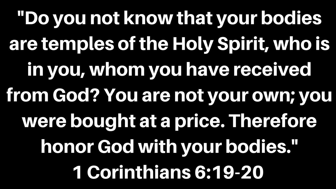 We Cannot Give Our Hearts To God And Keep Our Bodies For
