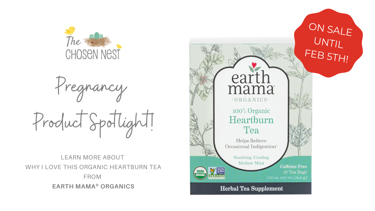 Pregnancy Heartburn Relief Herbal Organic Tea