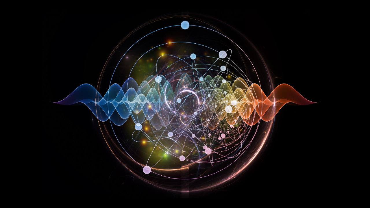 Atom particule - where creation begins - you create your own reality - Leanne Juliette