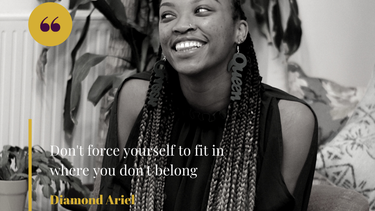 Don't force yourself to fit in where you don't belong. Allow your style to represent your personality.