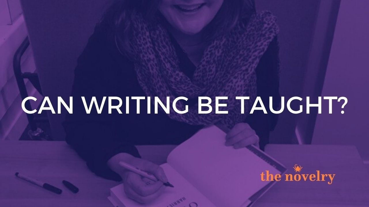can creative writing be taught?
