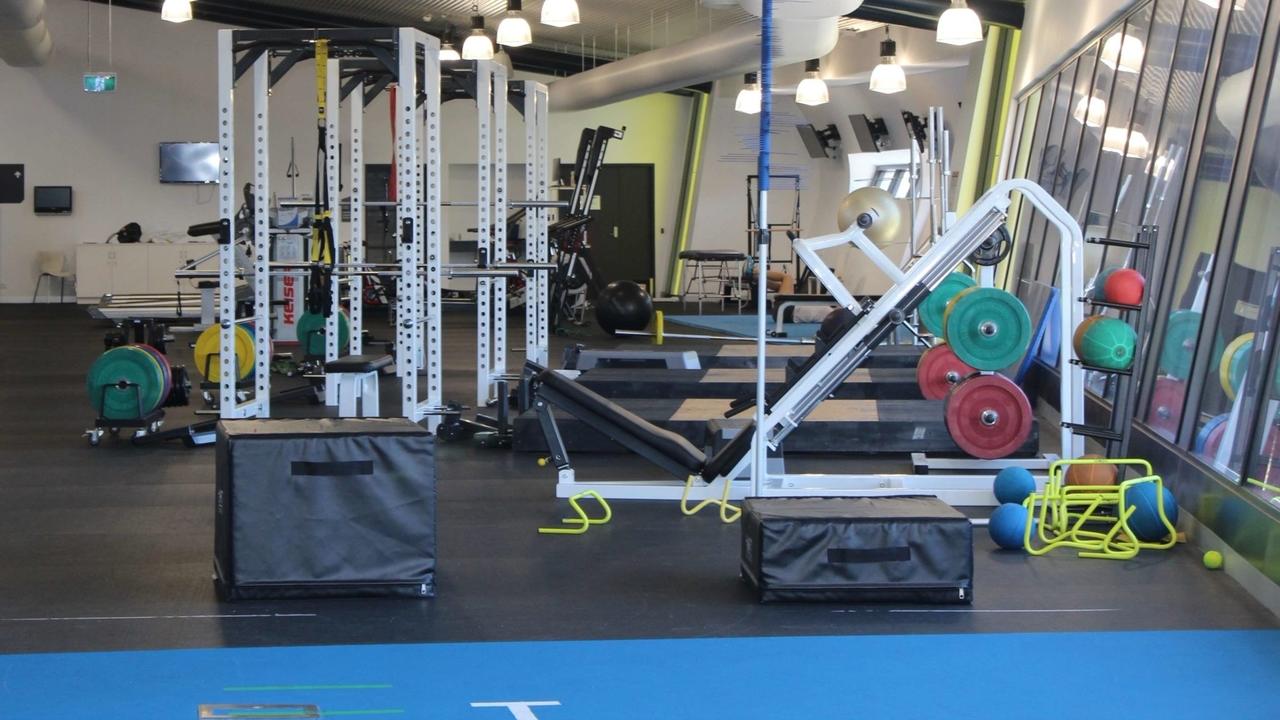 Image of Tennis strength and conditioning gym.