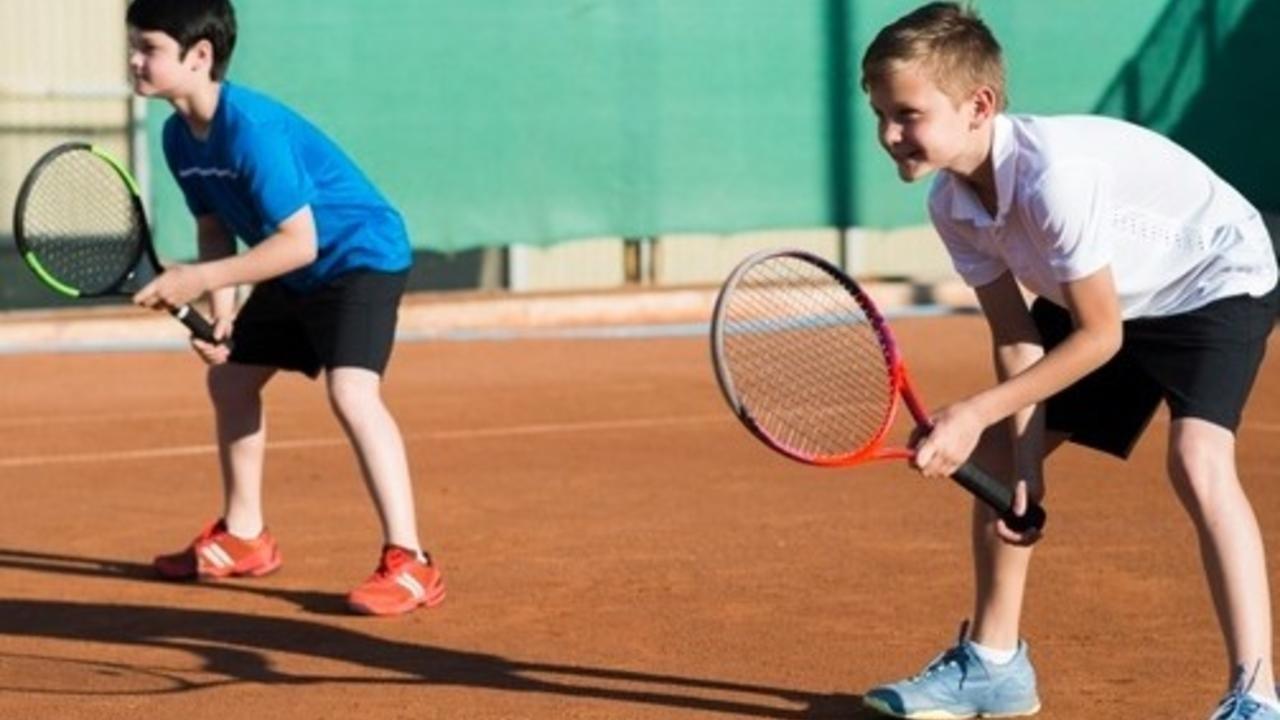 image of tennis drills for kids