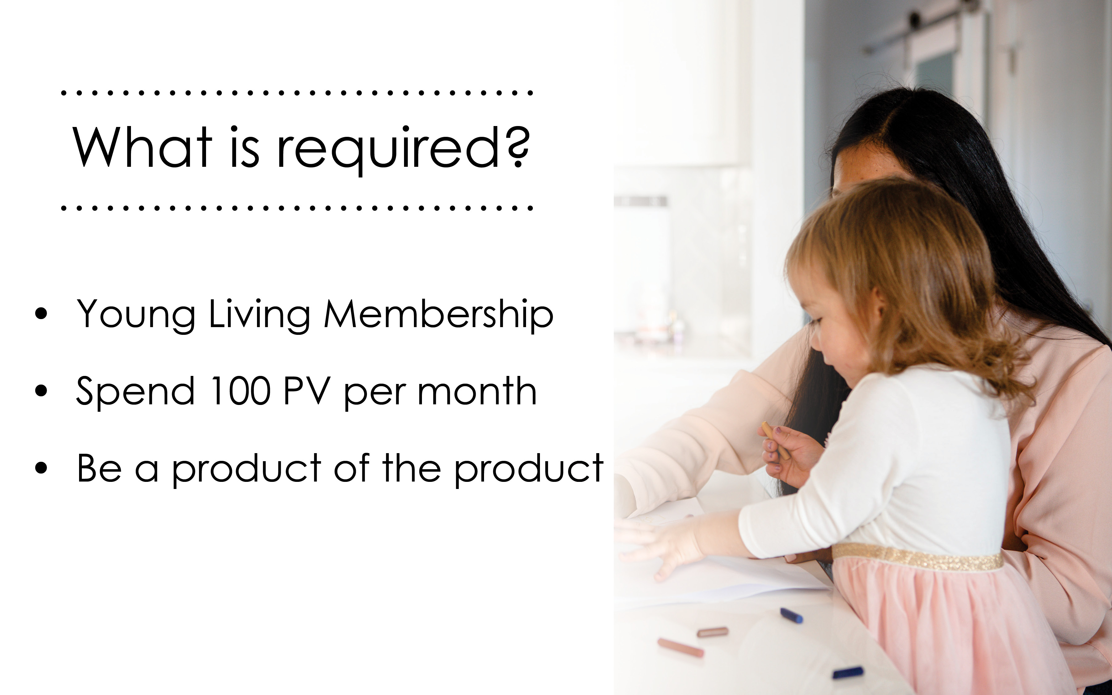 what is required