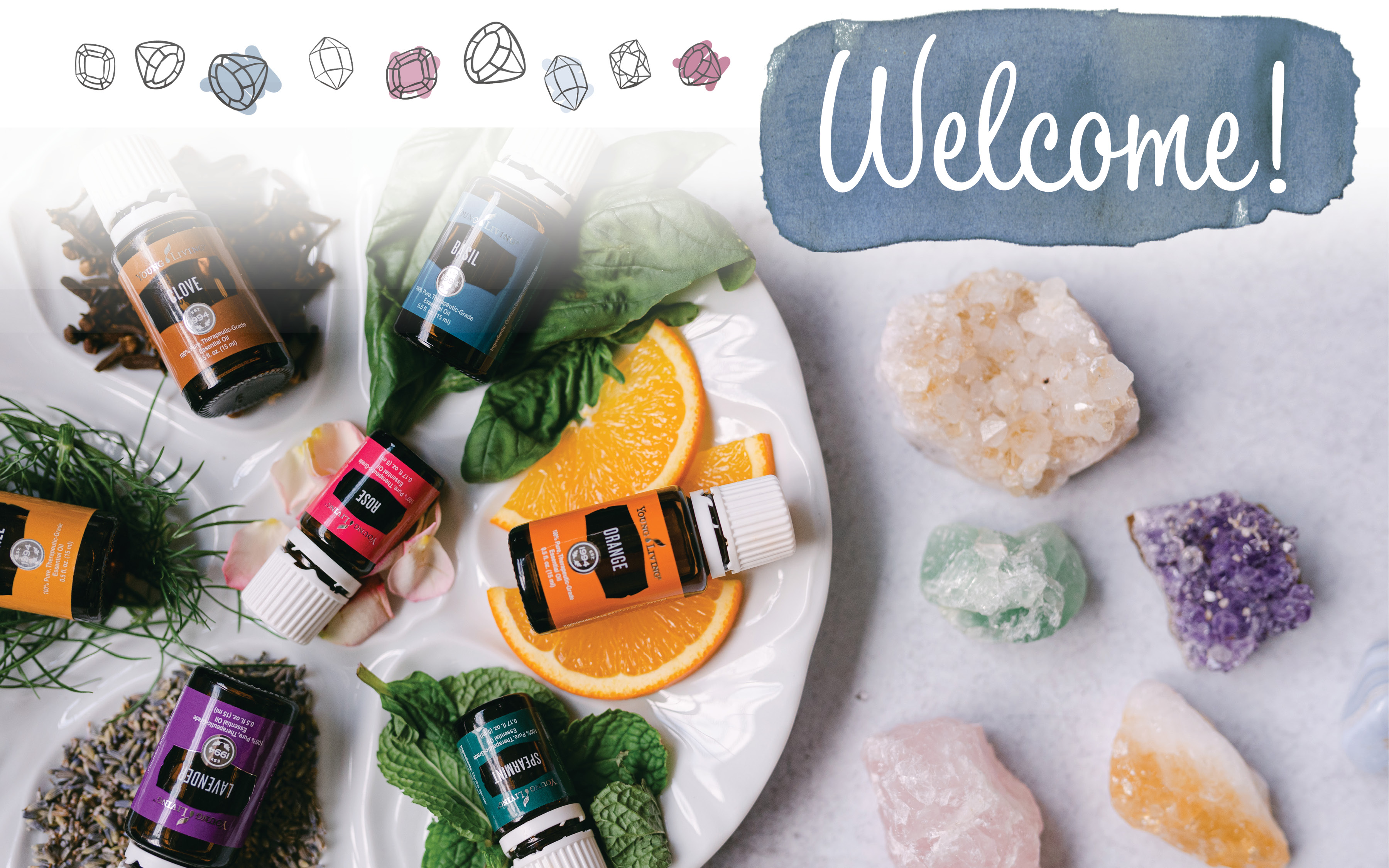 the history - essential oils and crystals
