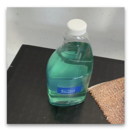 Surface Cleaner Flasche