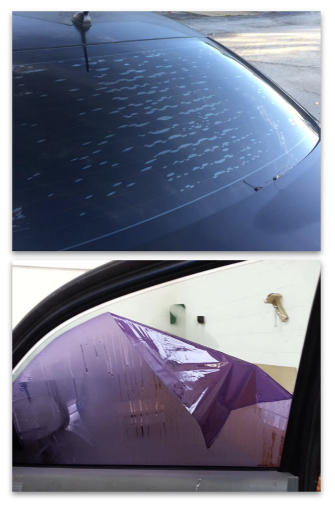 Beispiel für Billigfolien