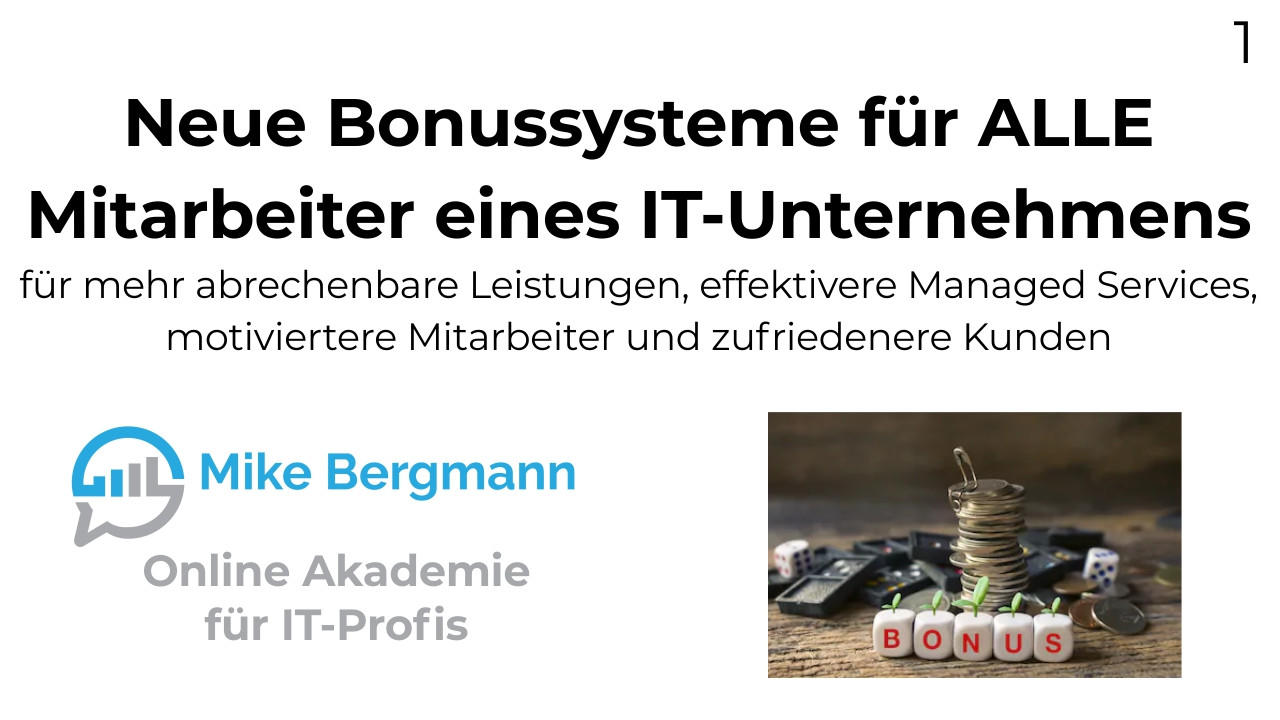 Mike Bergmann Videokurse Unterlagen Fur It Unternehmer