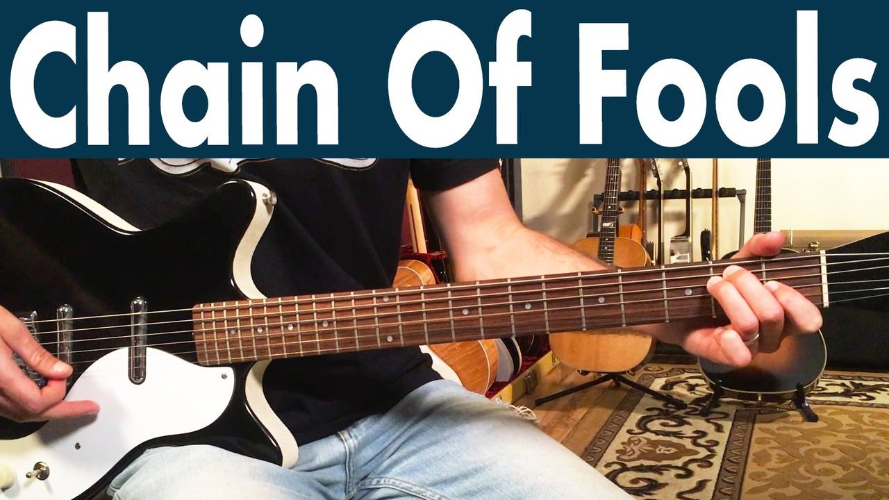 How To Play Chain Of Fools On Guitar Aretha Franklin Guitar Lesson