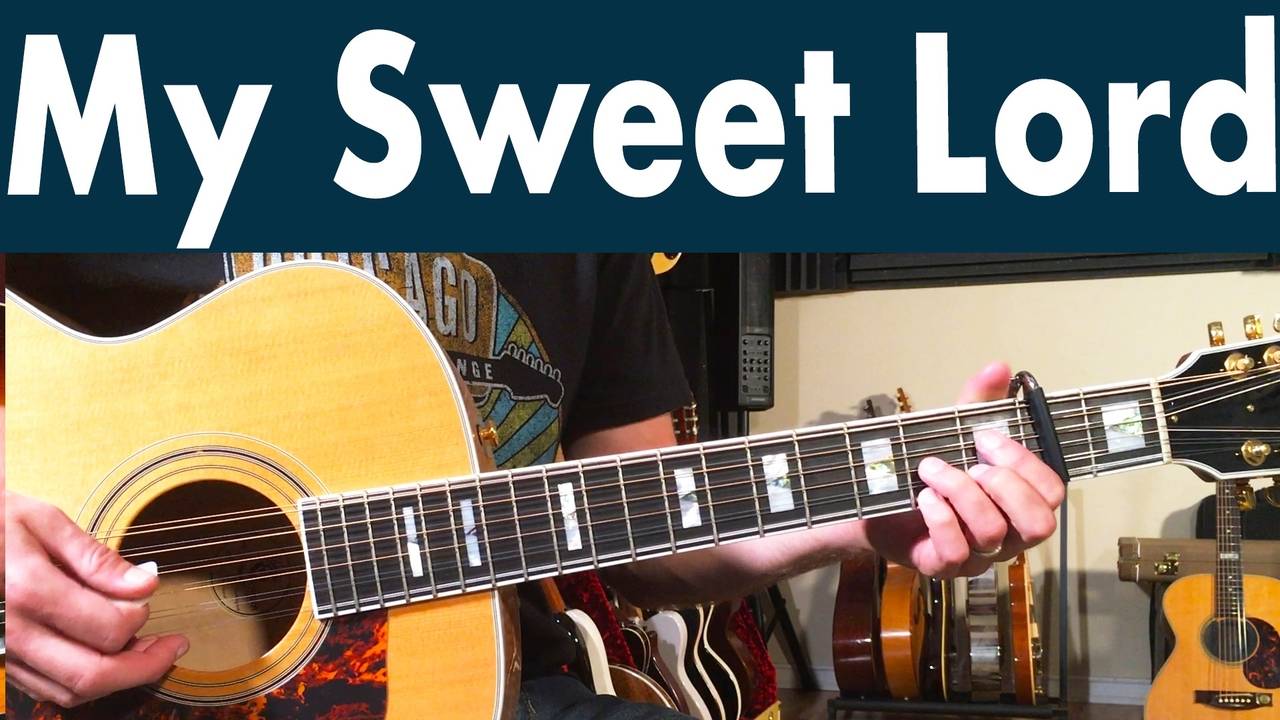 How To Play My Sweet Lord On Guitar | George Harrison Guitar Lesson