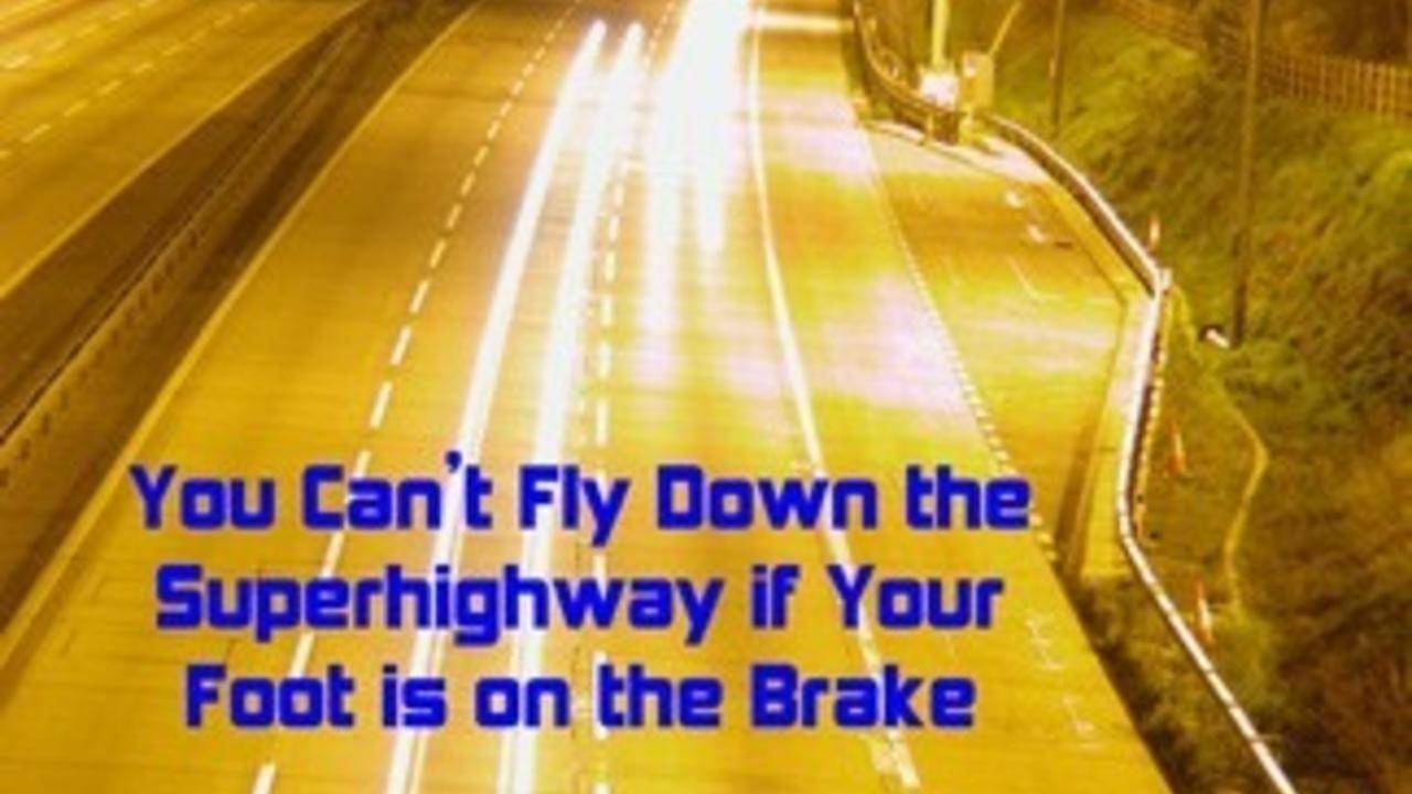 Take Your Foot Off The Brake