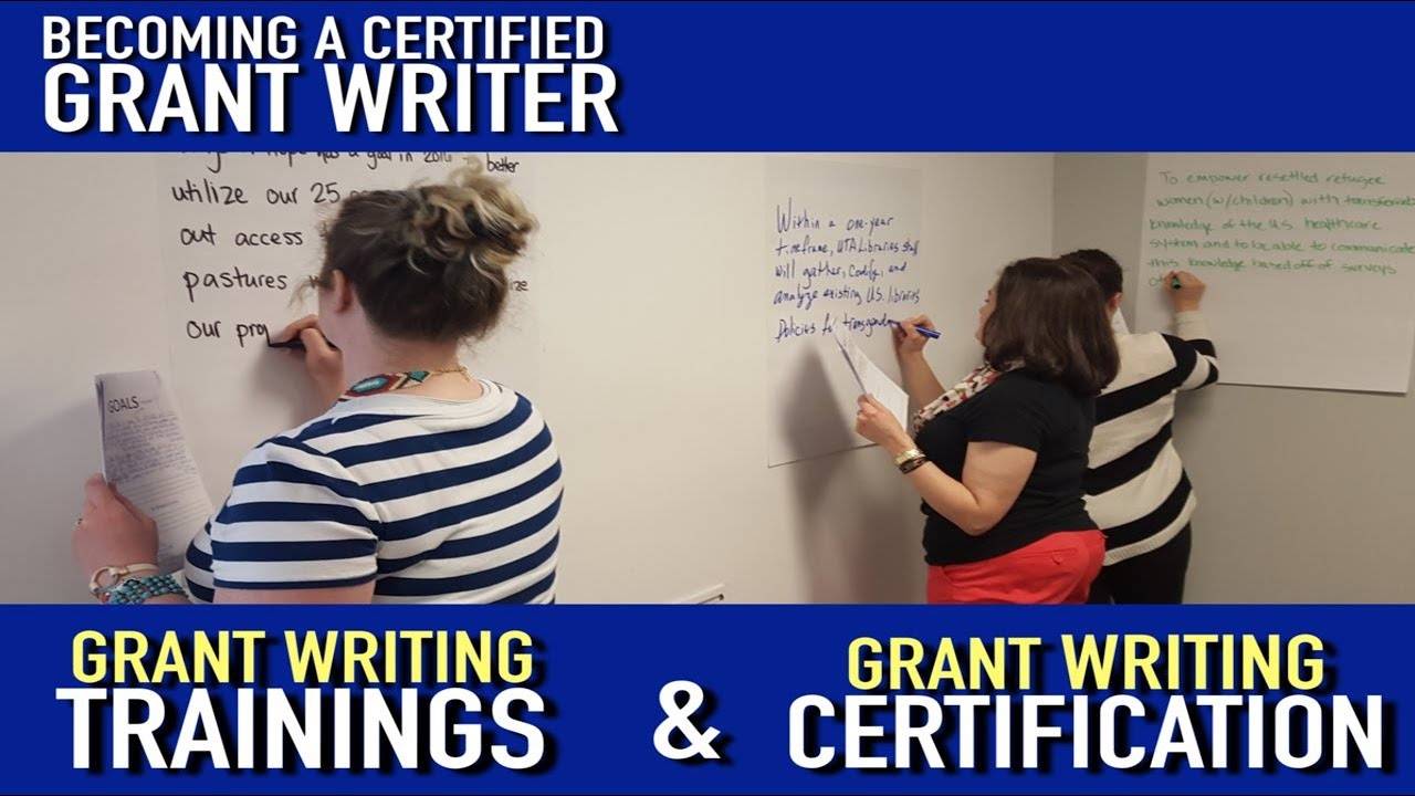 How Grant Writing Trainings Differ From Grant Writing Certifications?