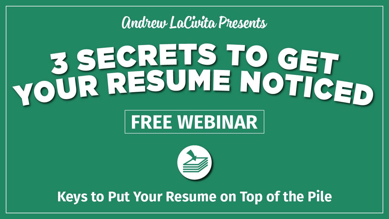 get your resume noticed