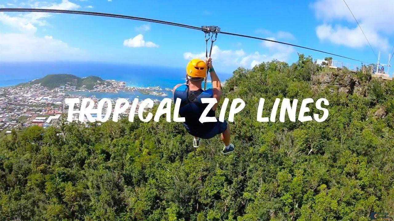 St. Maarten The Flying Dutchman Zip Line Jordan Outside