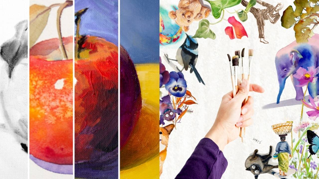 Beginner to Advanced Draw & Paint Online The Way of the Painter