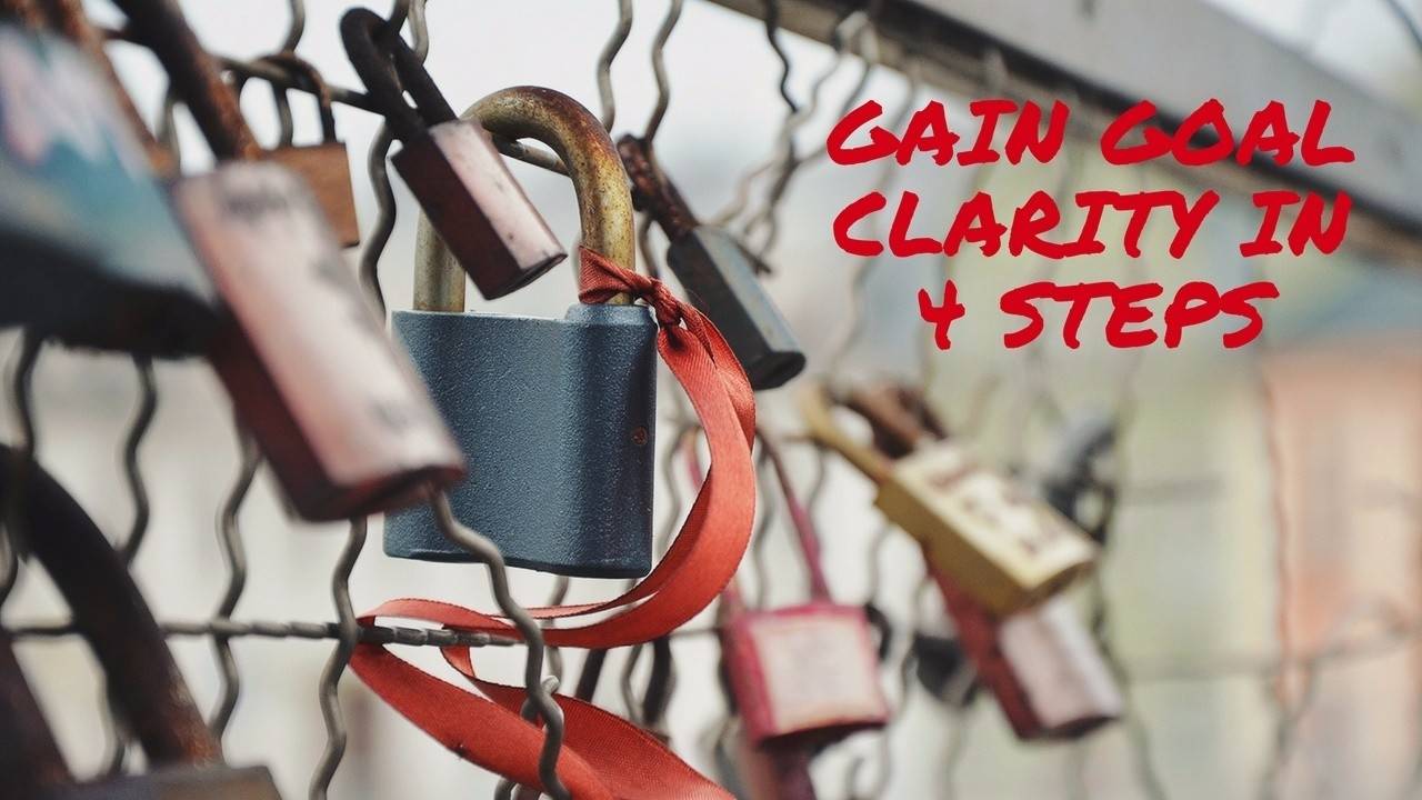 Gain Goal Clarity in 4 Steps