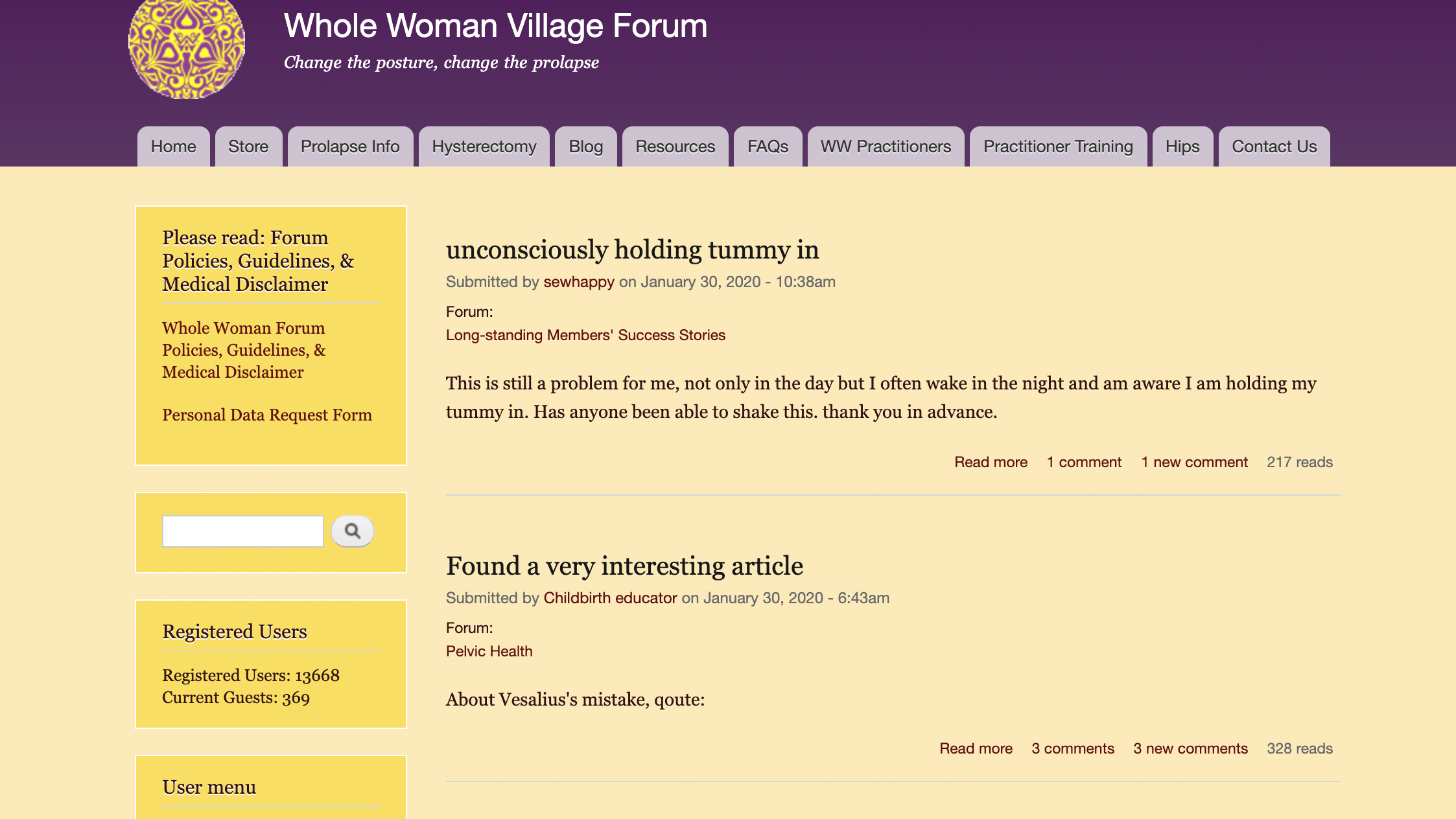 Whole Woman Forum
