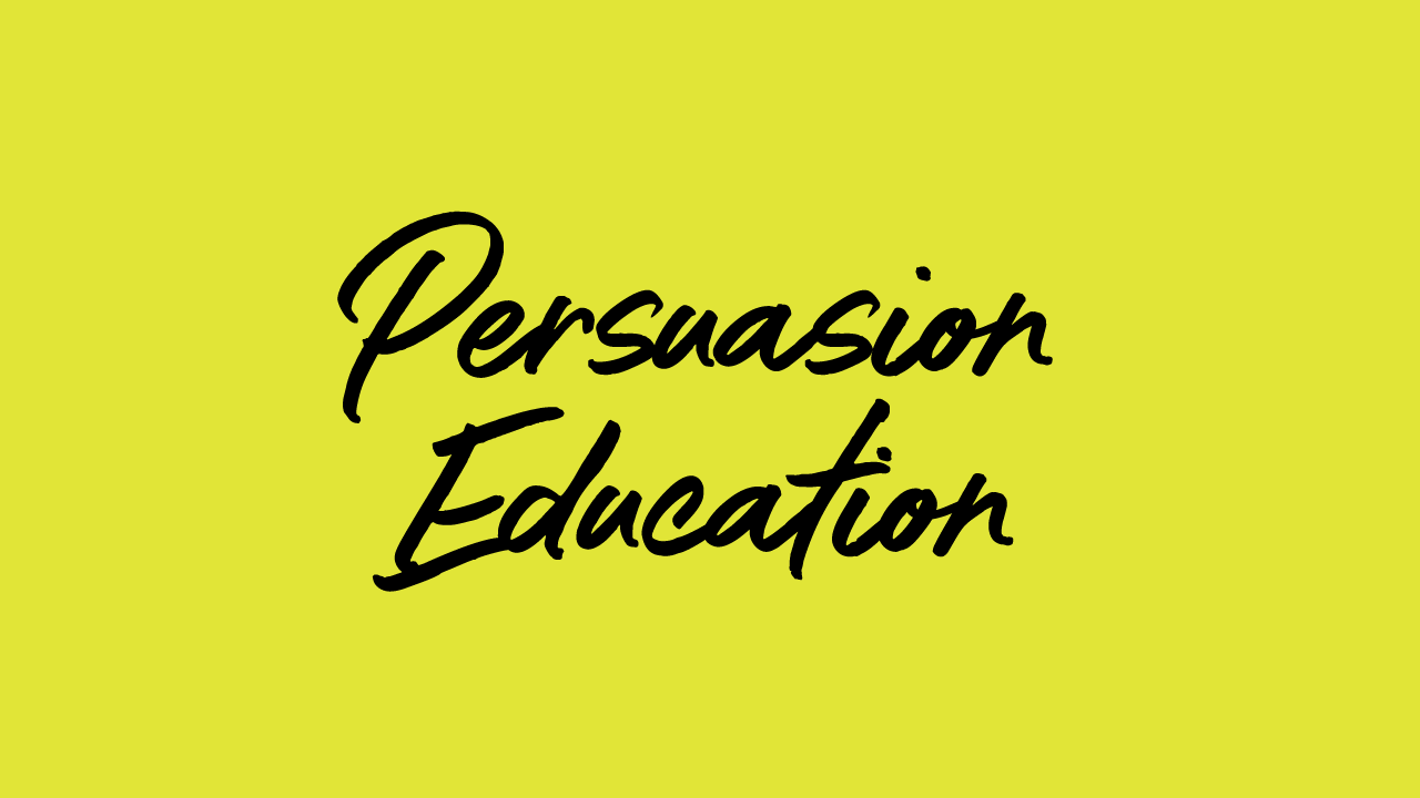 Persuasion Education