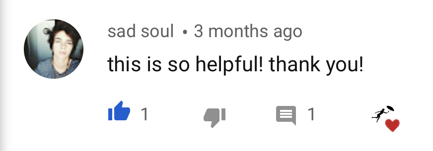 comment