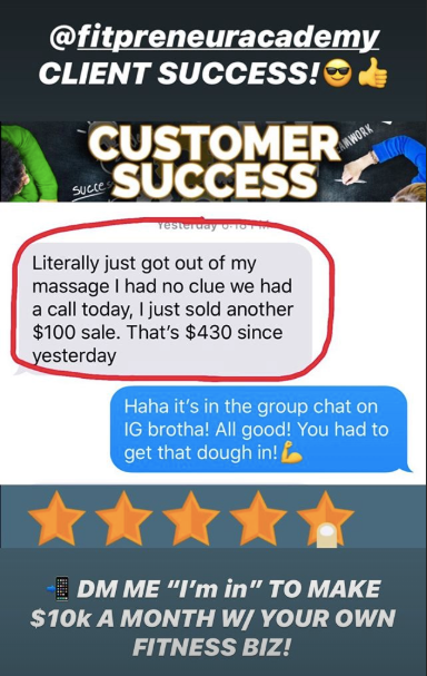testimonial