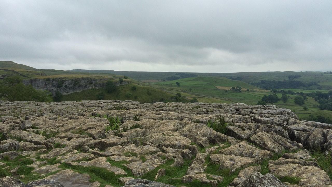 Limestone paving at Malham
