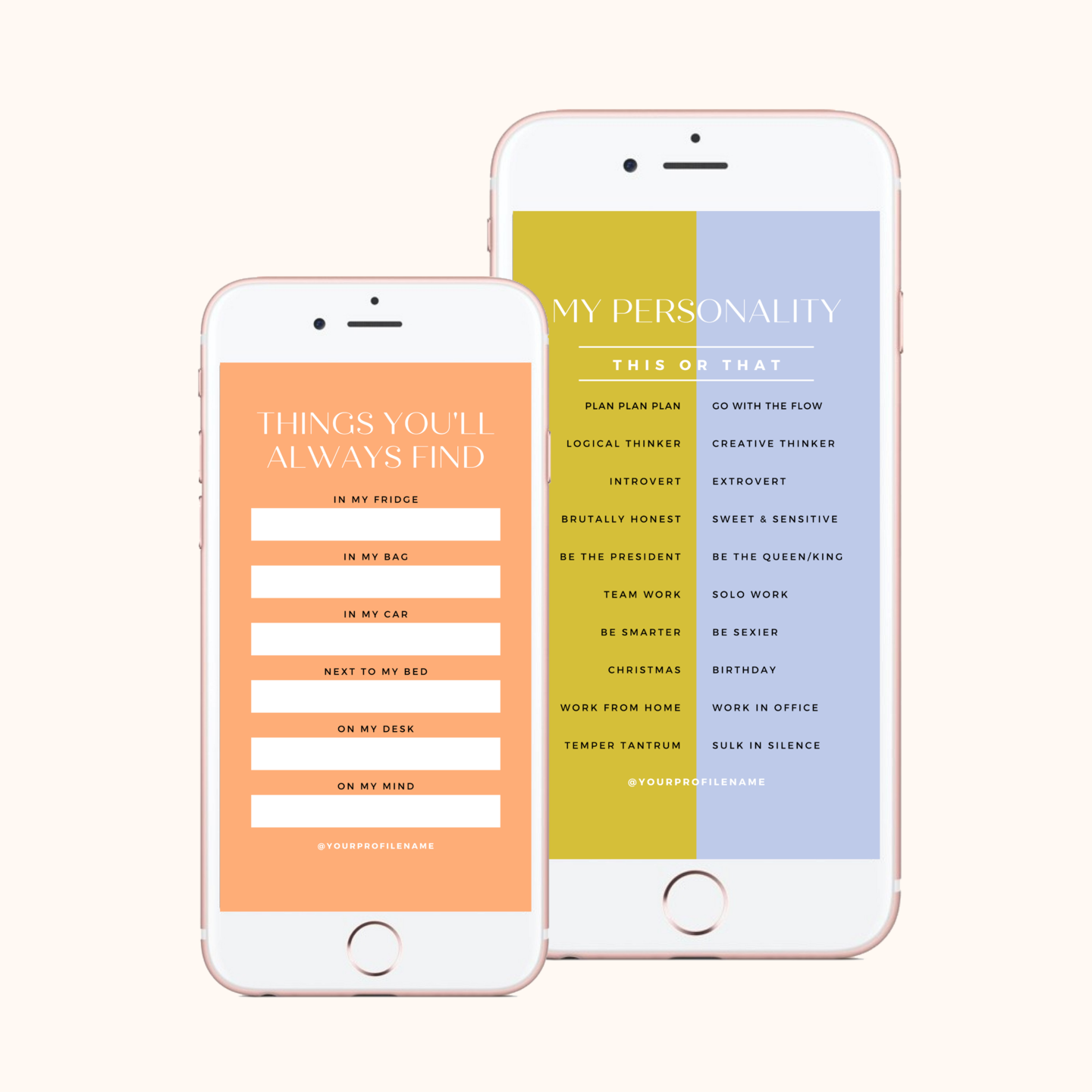 Instagram Story Templates