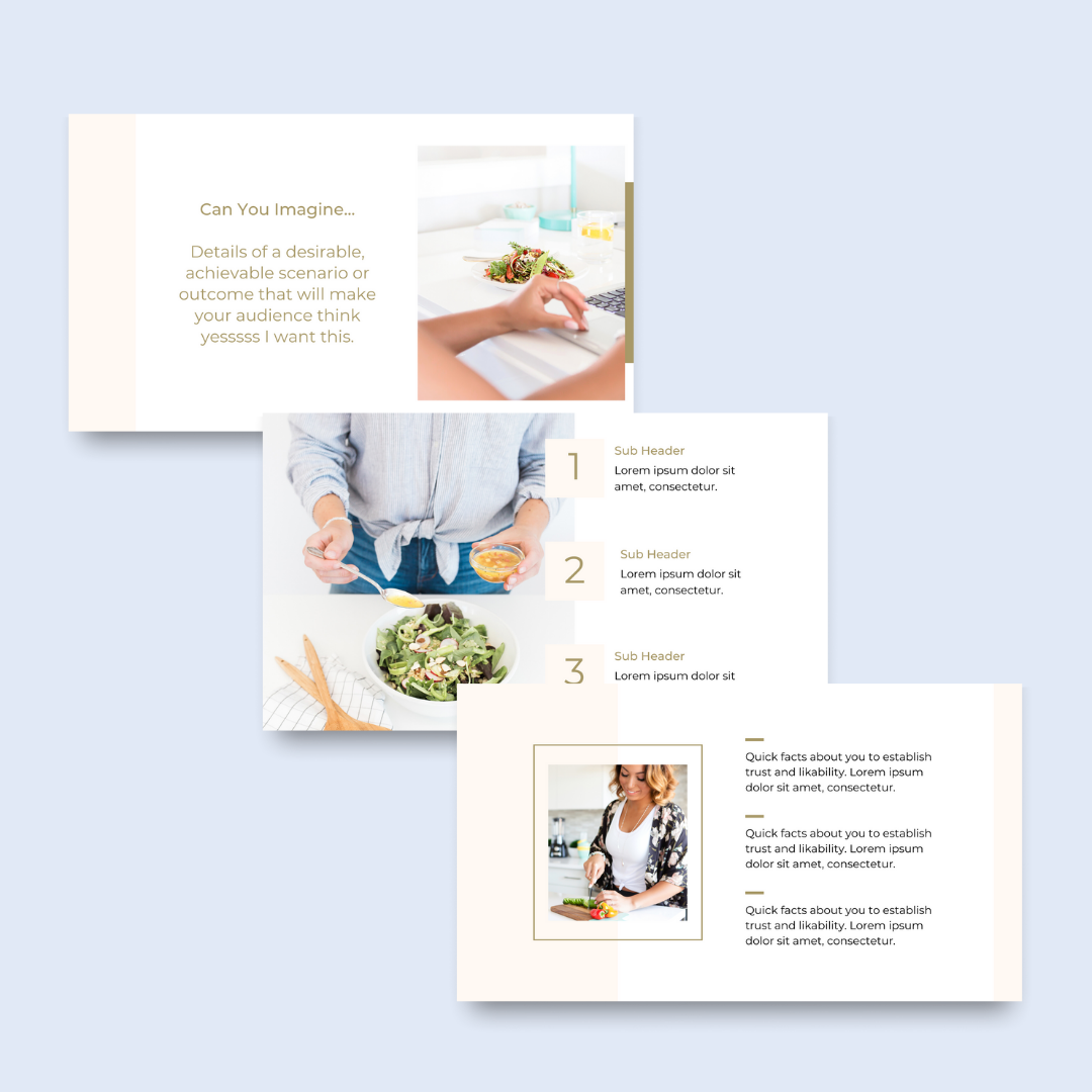 Presentation Slides For Webinars, Workshops, Masterclasses & Lessons