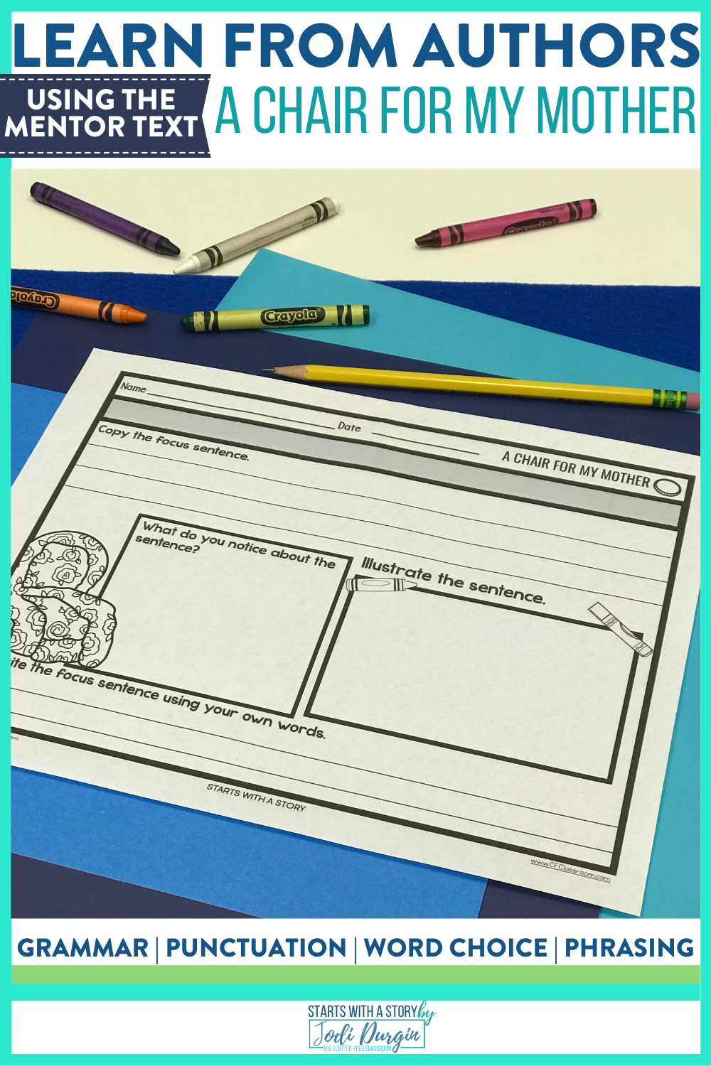 A Chair For My Mother Book Activities