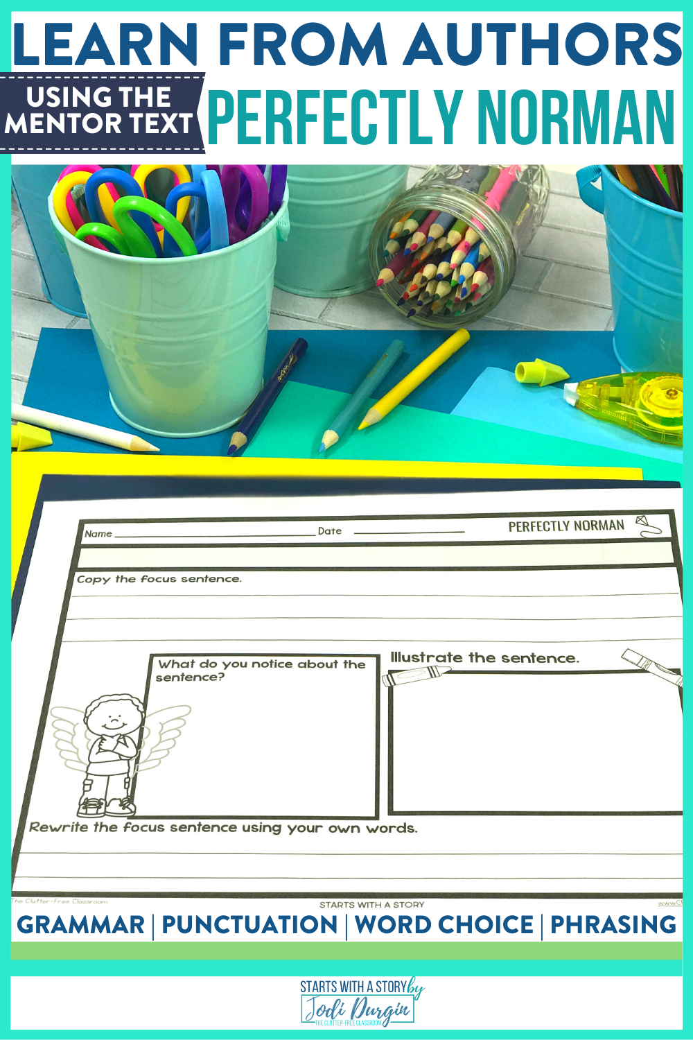 Picture Day Perfection Book Activities