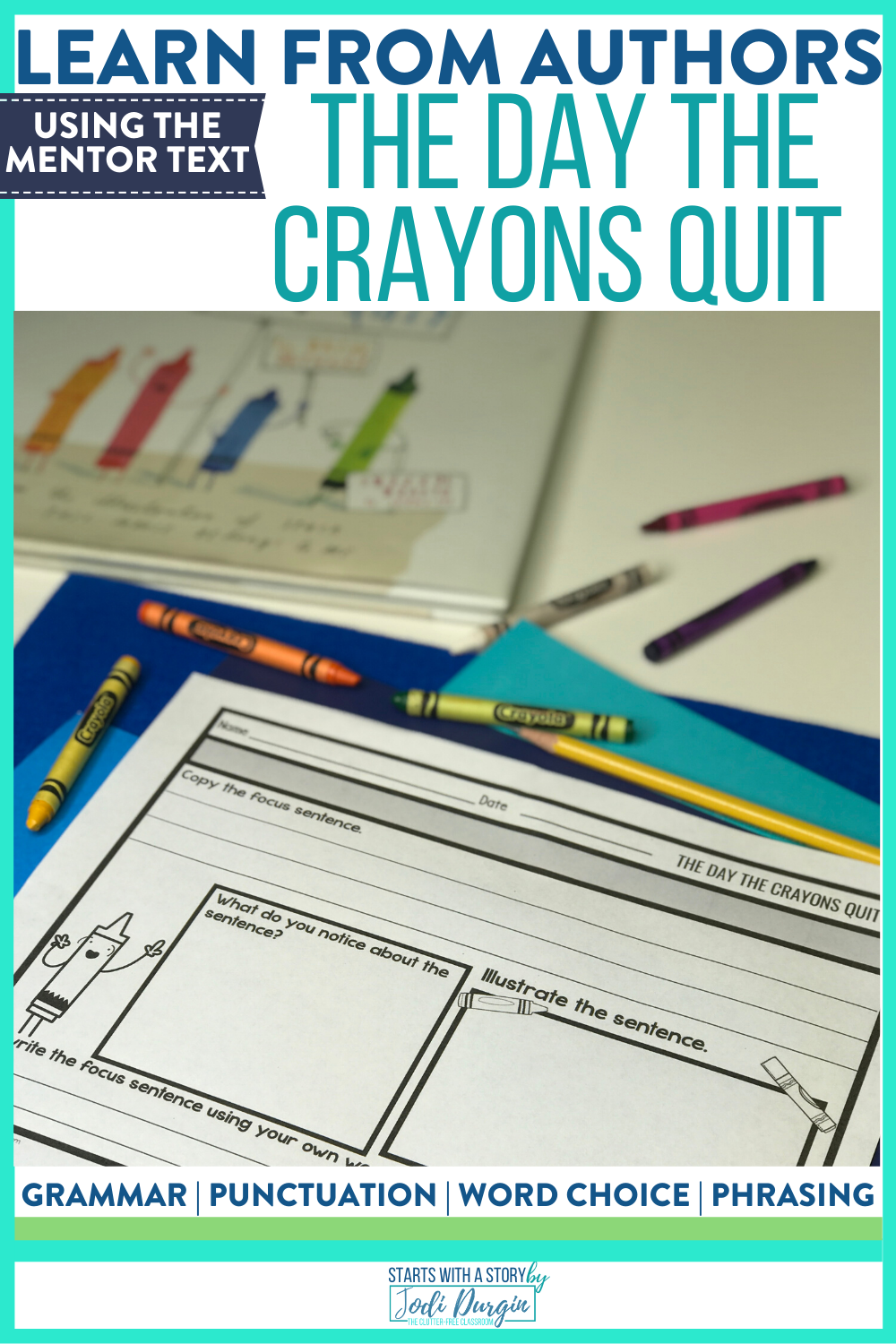 The Day the Crayons Quit Book Activities