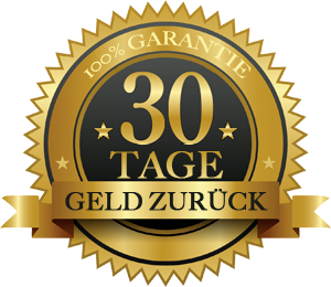Symbol für 30 Tage Geld Zurück Garantie