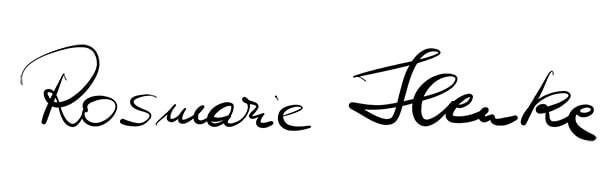 Rosmarie Henke Signature