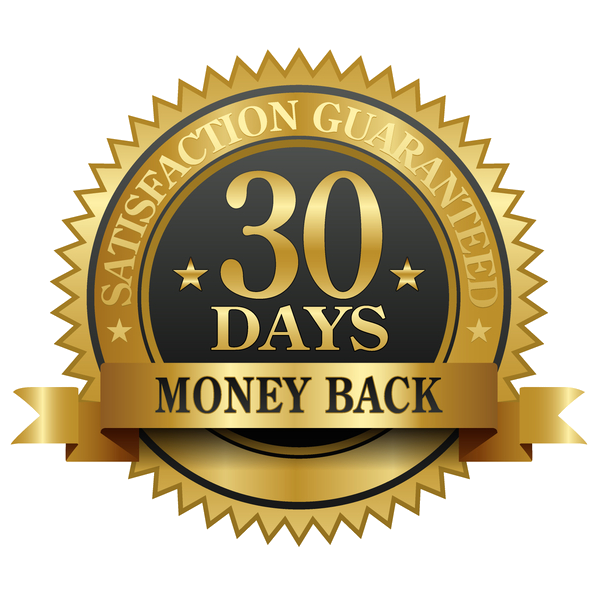 30-Day MONEY BACK Guarantee!
