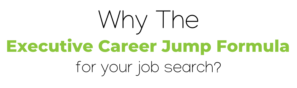 why the career jump formula for your job search?