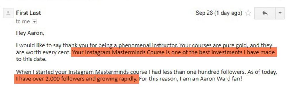Instagram Masterminds Review