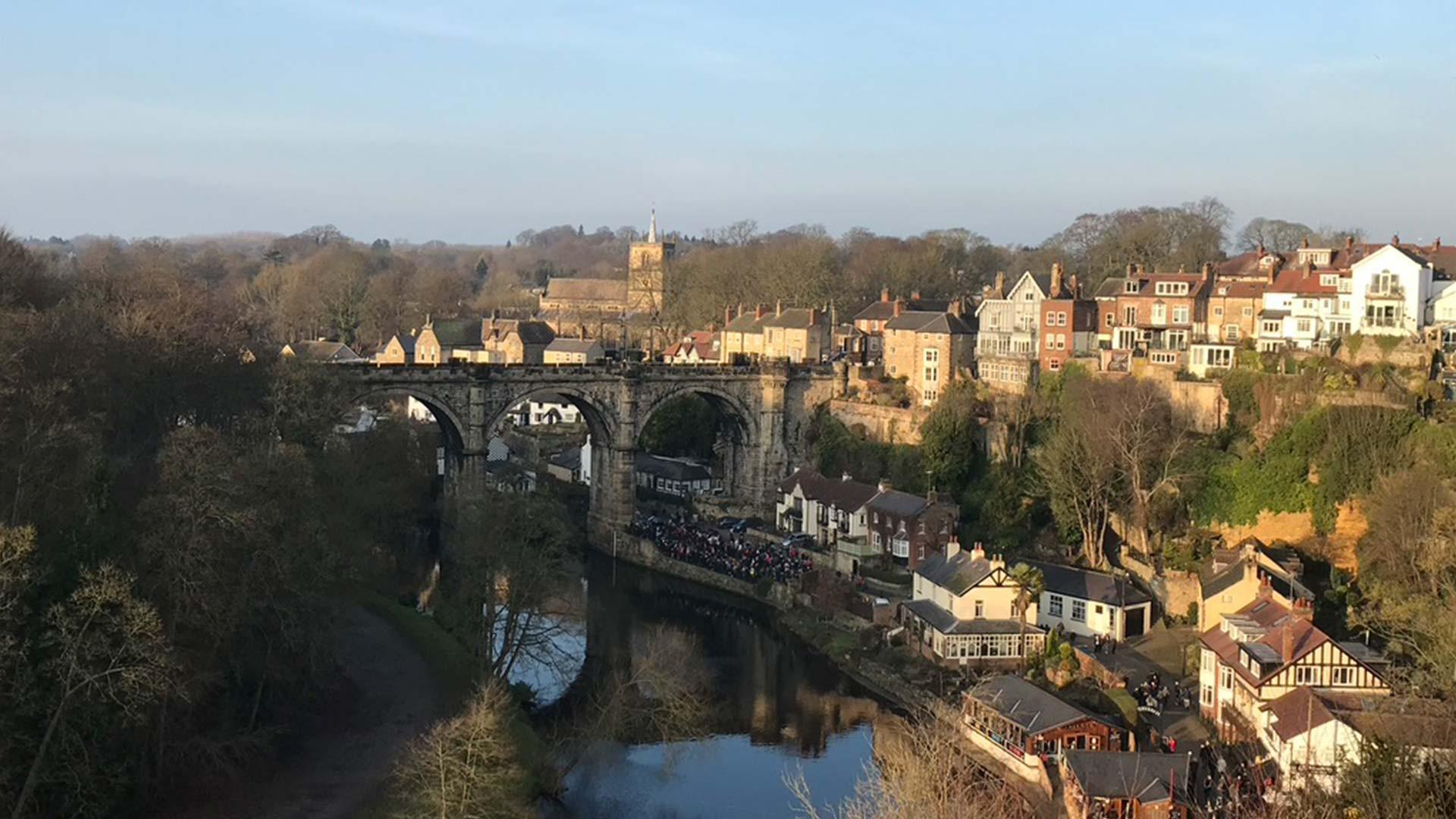Knaresborough from the Castle Grounds